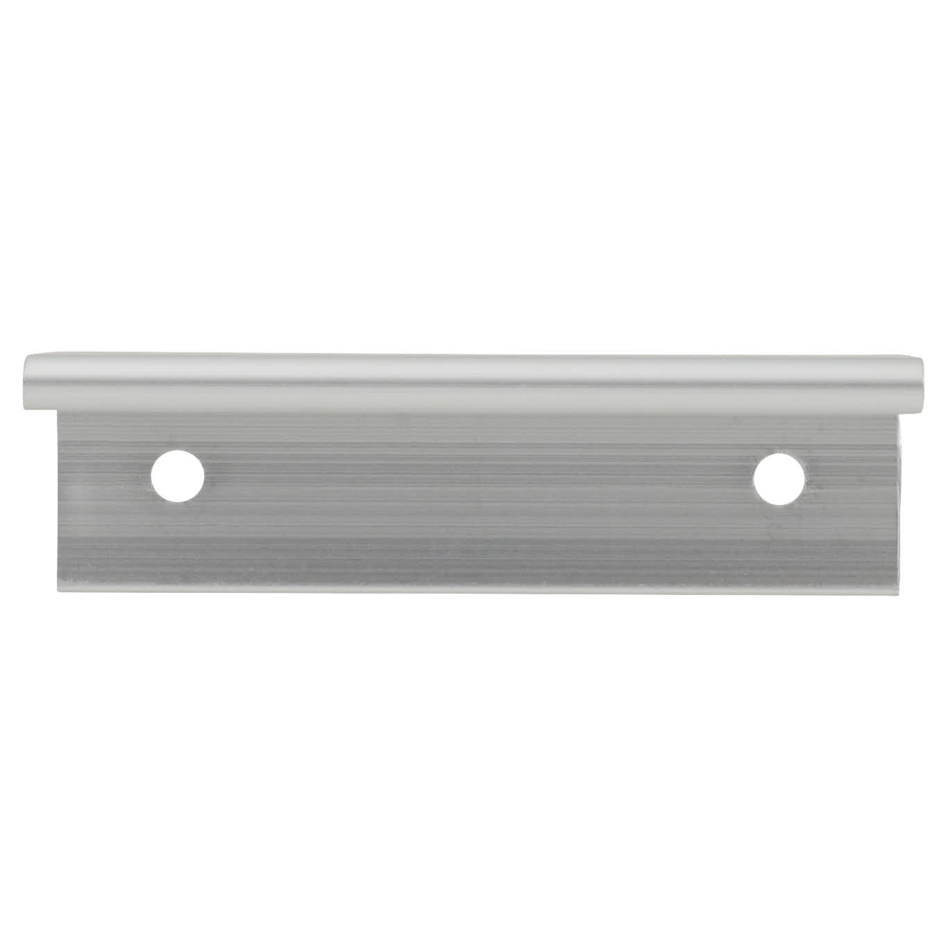 Serva Lipped Edge Cabinet Pull Handle - 96mm Centres - Brushed Aluminium - view 3