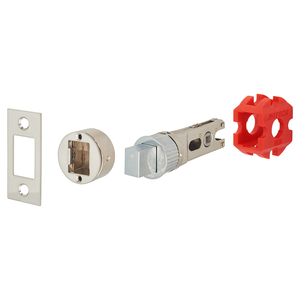 Smartbolt Bolt Through Bathroom Deadbolt - 77mm Case - 57mm Backset - Polished Chrome - view 2