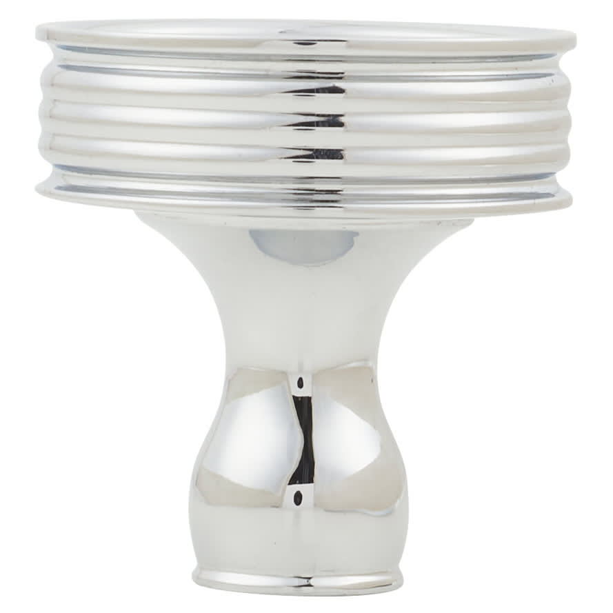 Marcus Venetian Round Cabinet Knob - 32mm Diameter - Polished Chrome - view 2