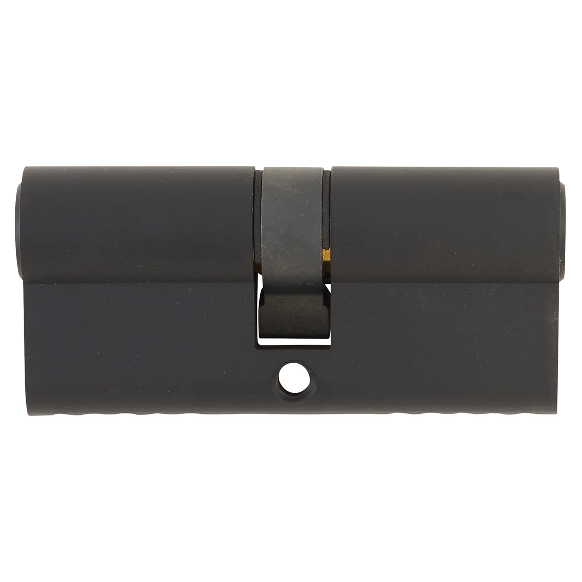 5 Pin 70mm Euro Double Cylinder - 35 + 35mm - Matt Black - Keyed to Differ - view 2