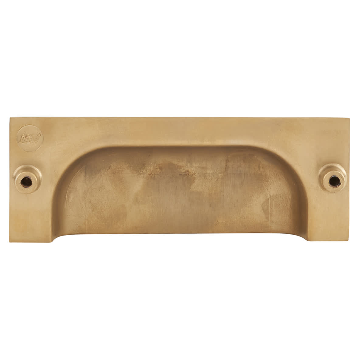 Quantock Cabinet Cup Handle - 96mm Centres - PVD Satin Brass - view 3