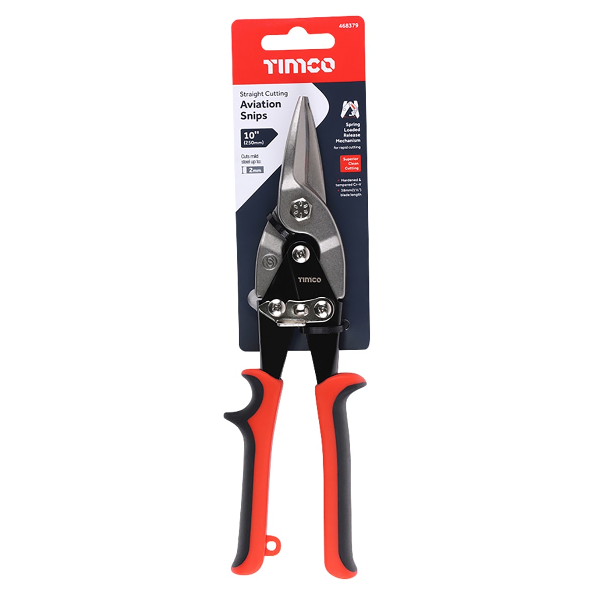 10"/ 250mm Aviation Snips - Straight Cut - view 2