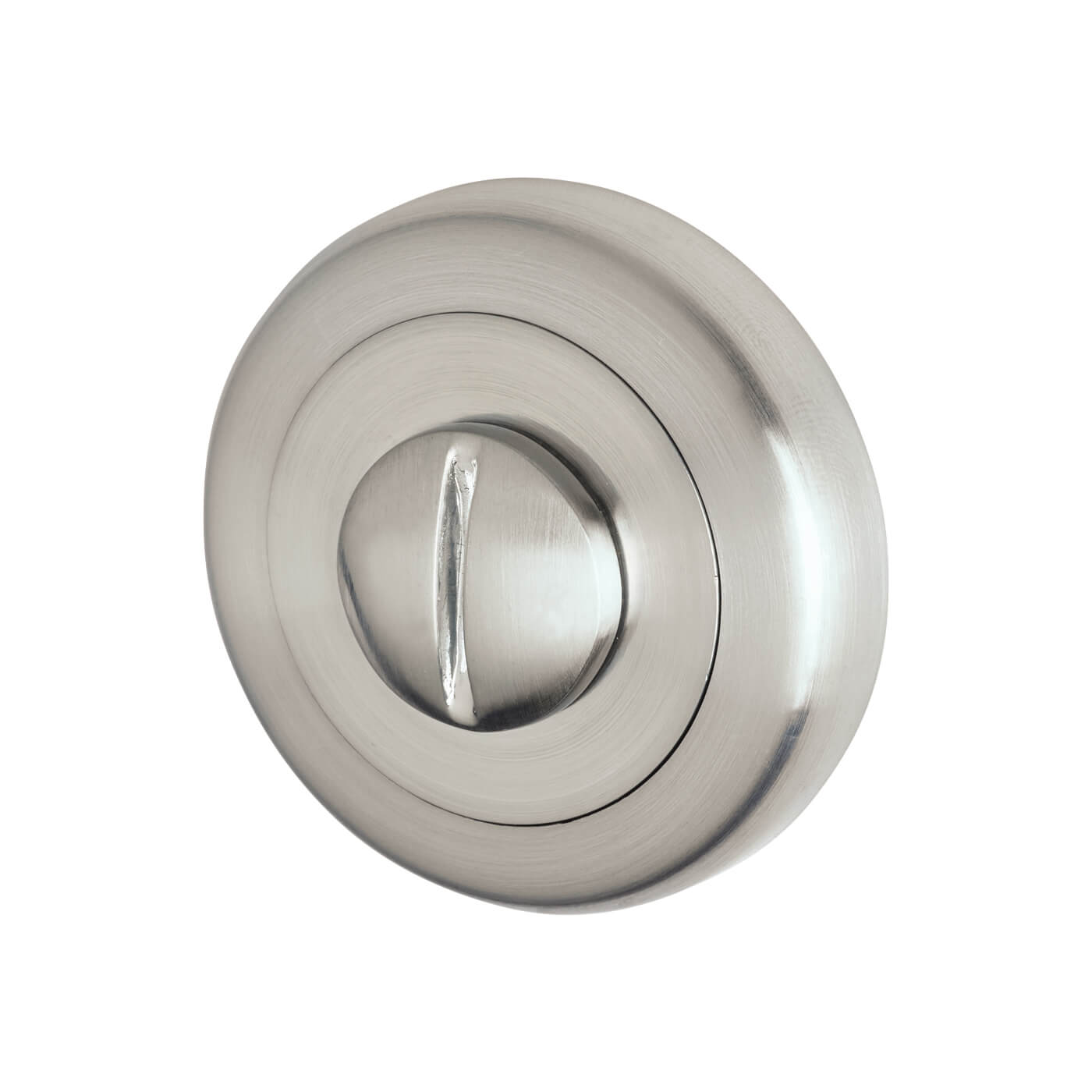 Bathroom Turn & Release - 50mm Diameter - Satin Chrome - view 4