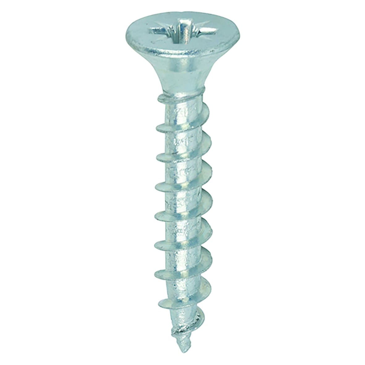 Solo Chippy Pozi Countersunk Wood Screws - 5.0 x 30mm - Zinc Plated - Pack of 200 - view 3