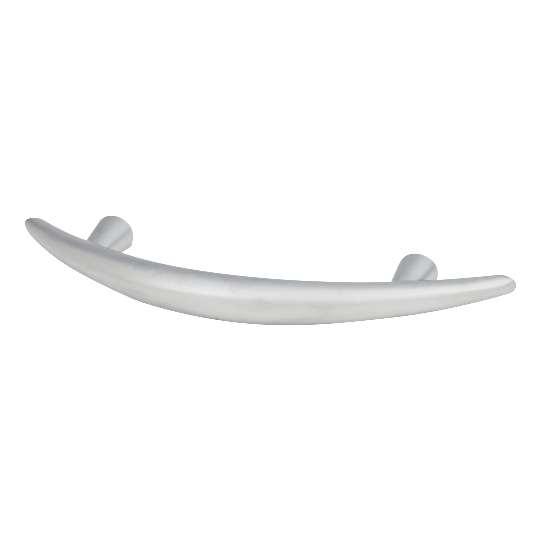 Kiss 2 Curved T-Bar Cabinet Pull Handle - 64mm Centres - Matt Chrome - view 2