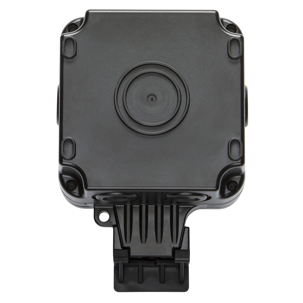 13A 1 Gang Switched Outdoor Weatherproof Socket with Neon - Black - view 7