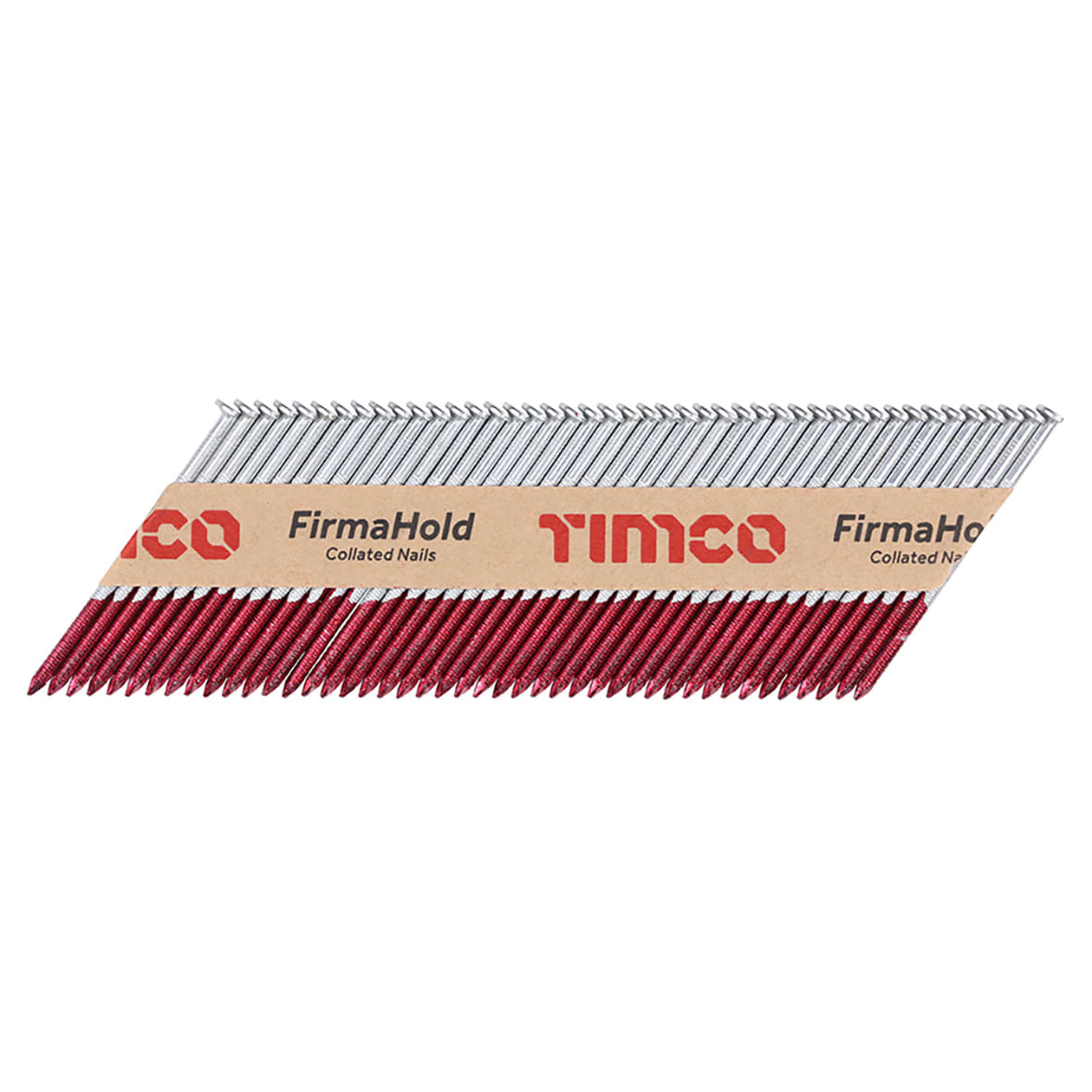FirmaHold First Fix Nail - Ring - 34° Angled - 2.8 x 63mm - FirmaGalv - Pack of 1100 - view 3