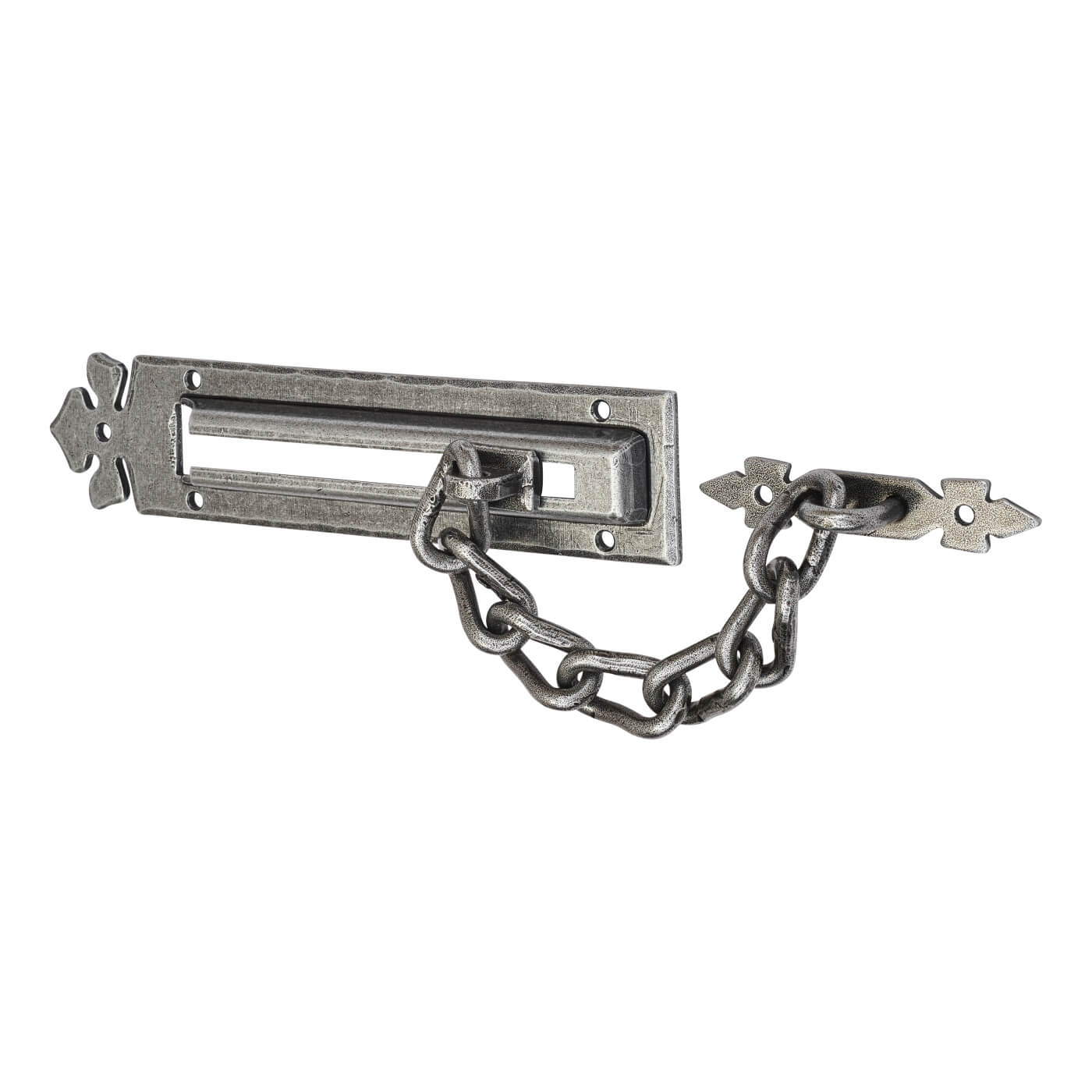 Door Chain - 177 x 41mm - Pewter - view 3