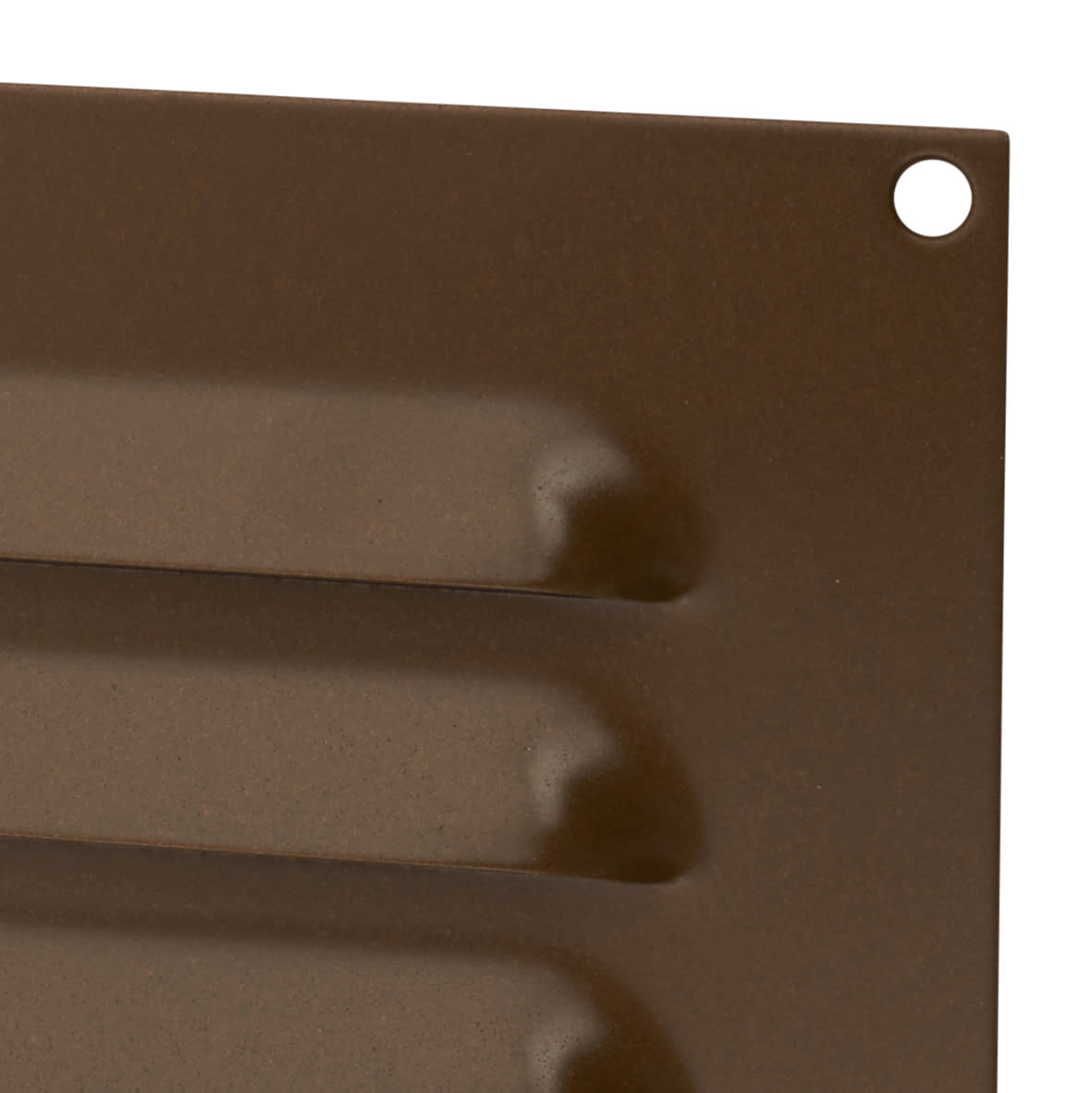 Hooded Louvre Vent - 242 x 165mm - 6650mm² Free Air Flow - Antique Brass - view 4