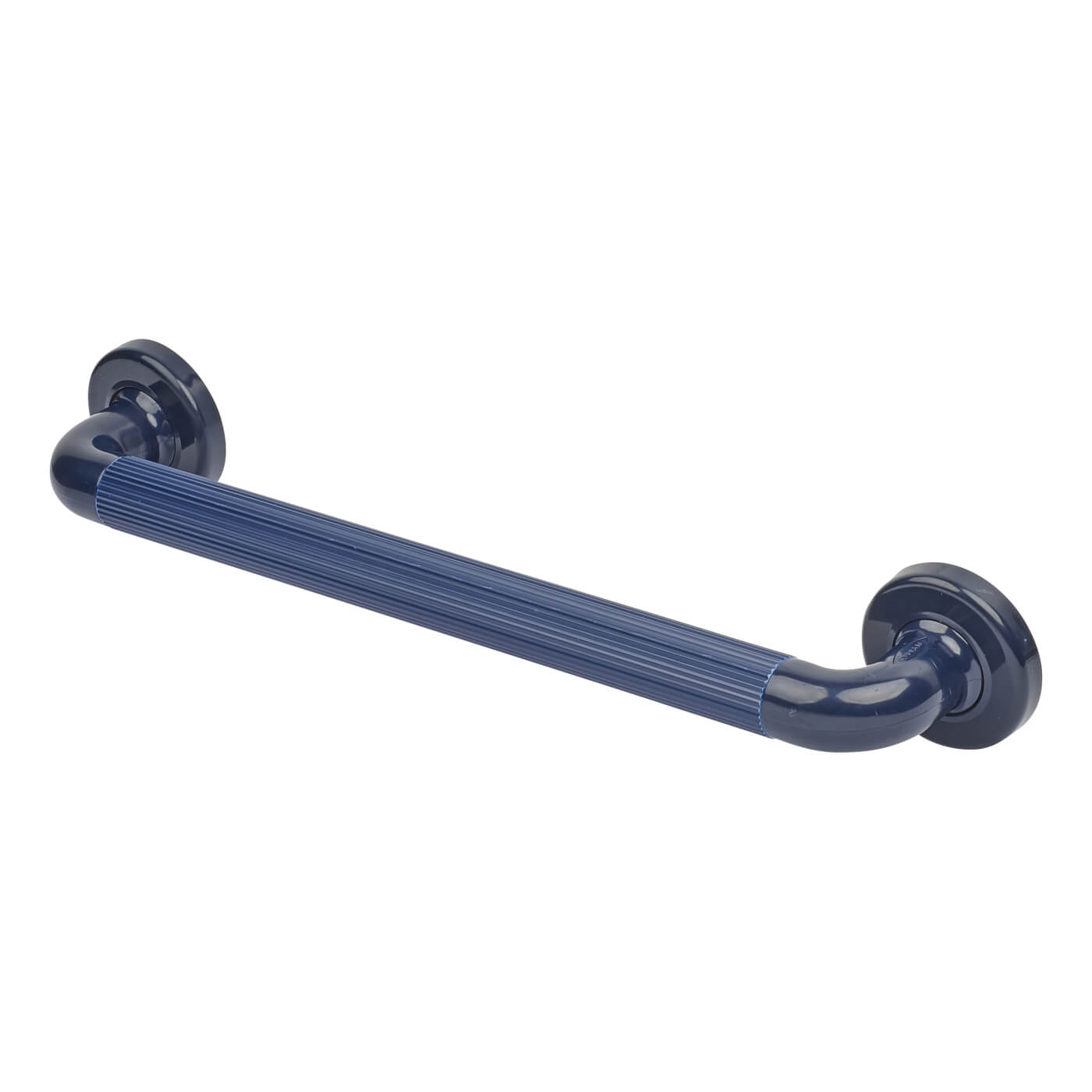 36mm Plastic Fluted Grab Rail - 460mm Length - Dark Blue - view 2