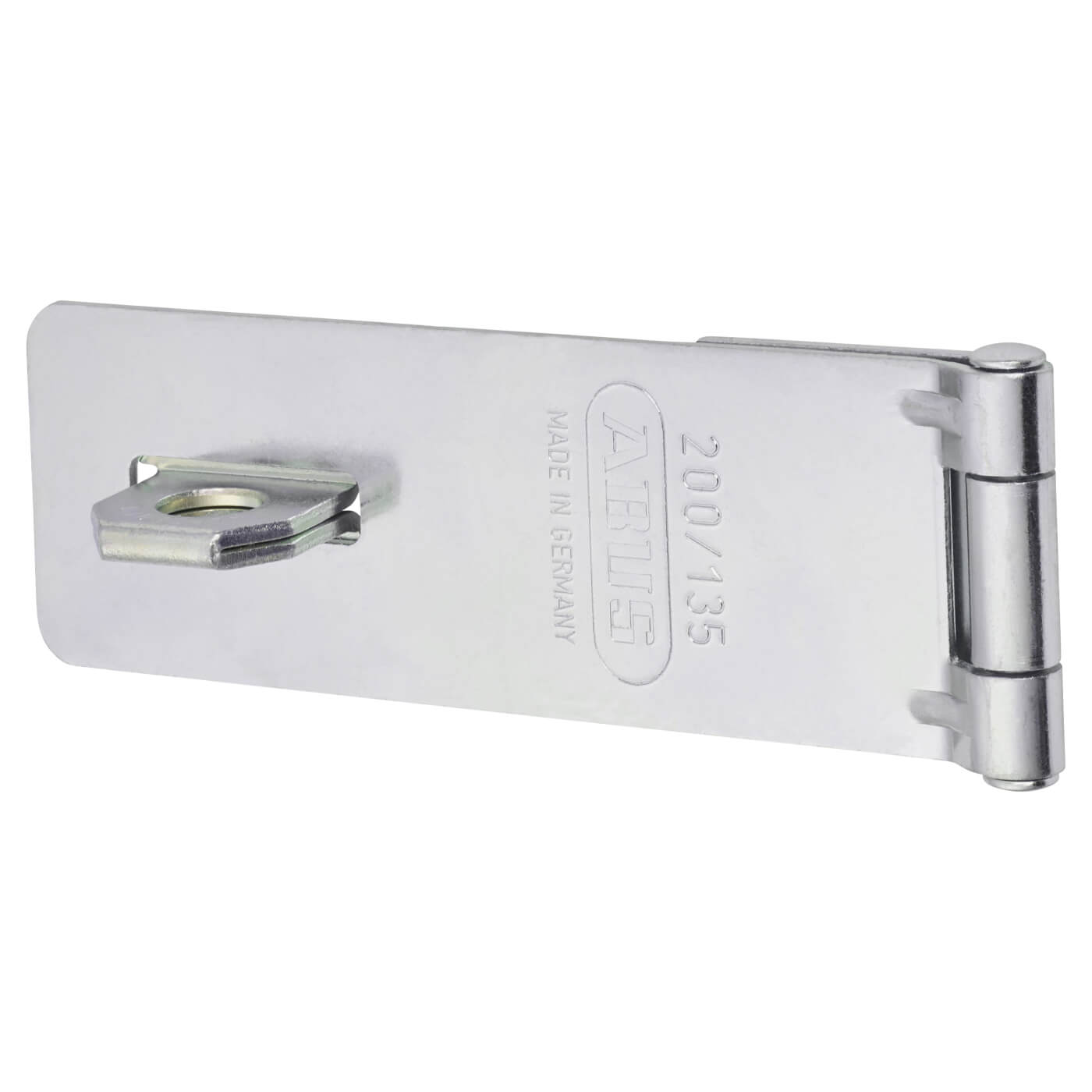 200 Traditional Hasp & Staple - 135 x 47mm - Zinc Plated - view 2