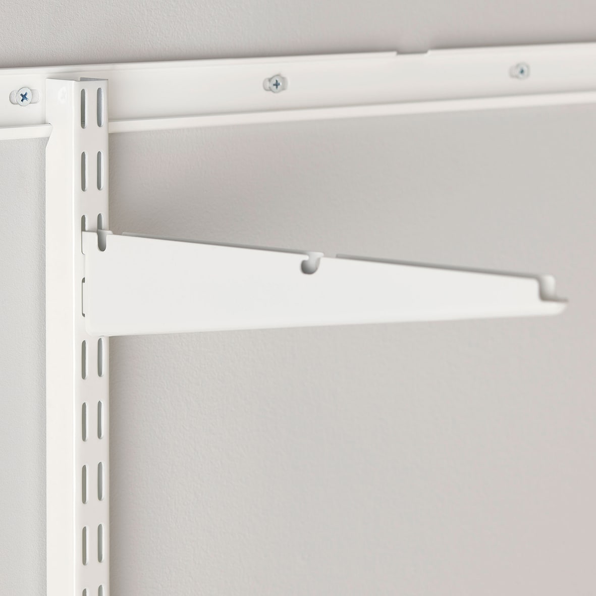 Top Track System - Click In Shelf Bracket - 516mm Length - White - view 2