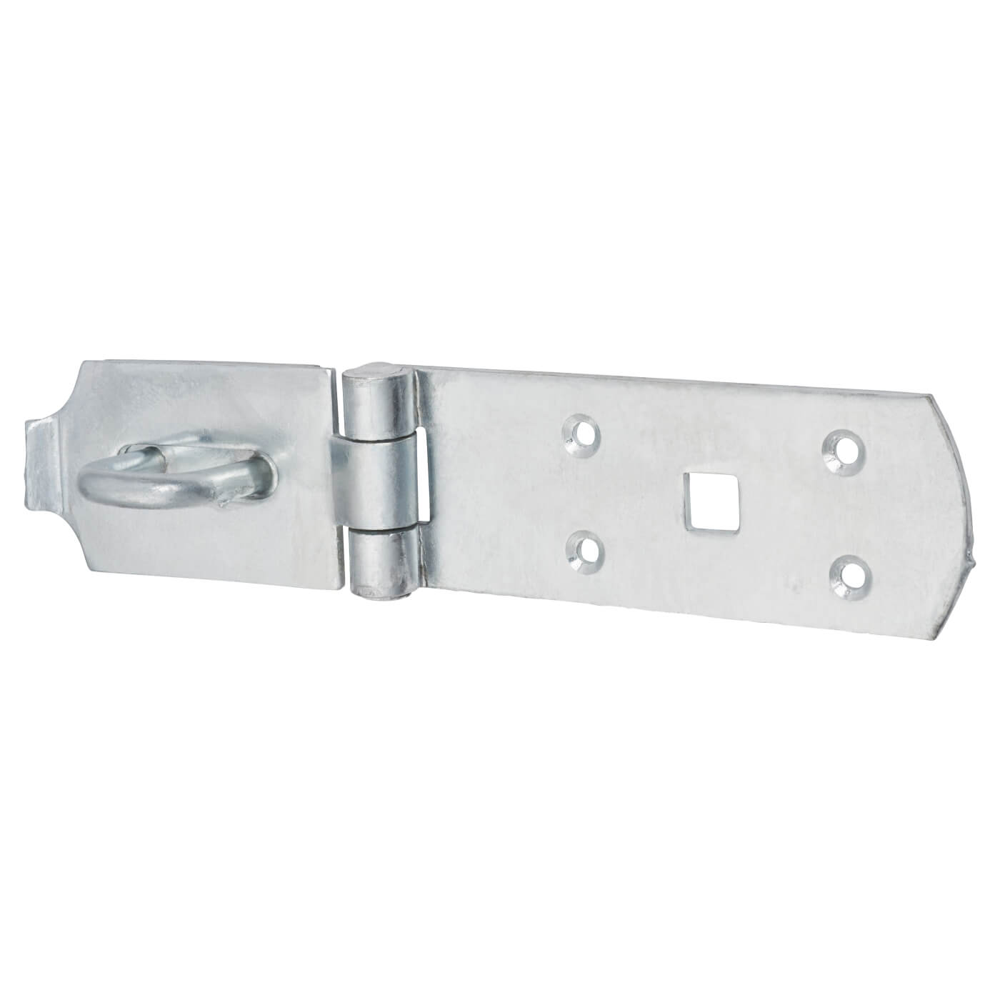 Heavy Duty Secure Pattern Hasp & Staple - 250mm Length - Galvanised - view 2