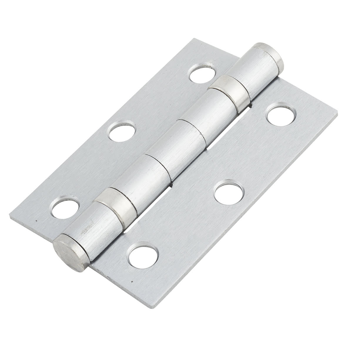 Satin Chrome Latch Door Handles on Rose Pack - Passage - Eden Range - view 4