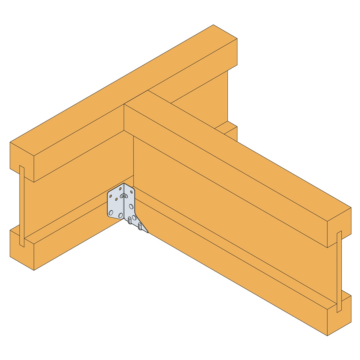 Mini Joist Hanger - 50mm Width - view 3