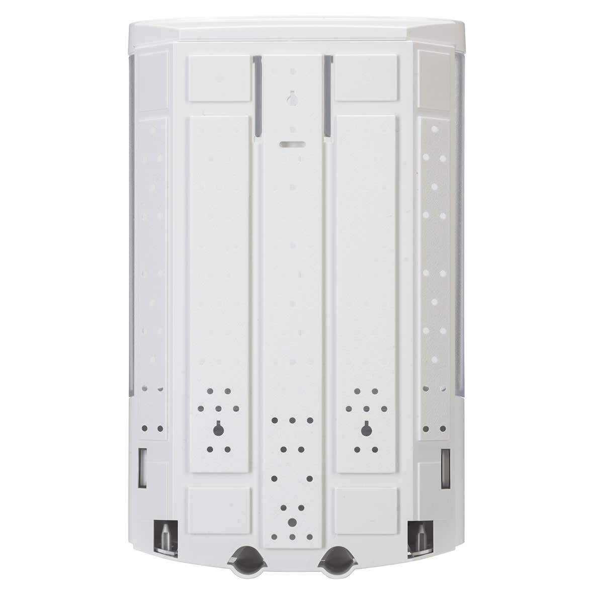 Euro Wall Mounted Duo Soap Dispenser - 130 x 80 x 200mm - White - view 3