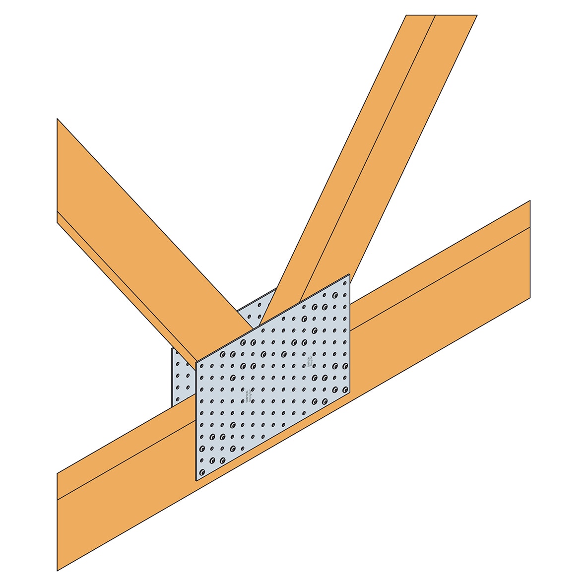 Nail Plate - 200 x 140mm - view 3