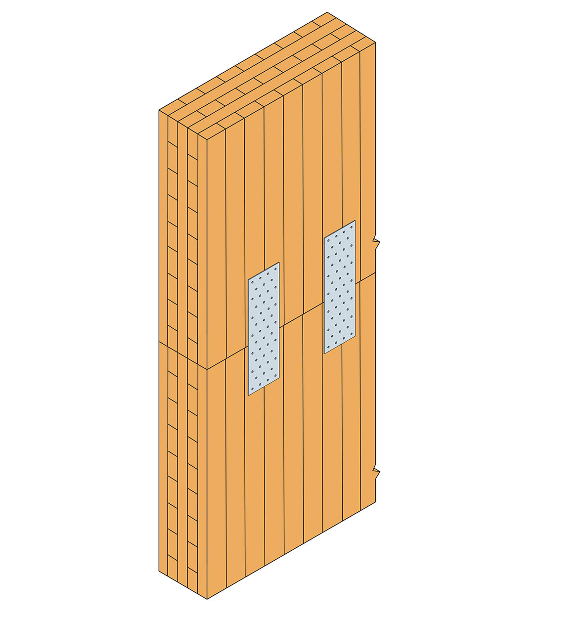 Nail Plate - 200 x 140mm - view 7