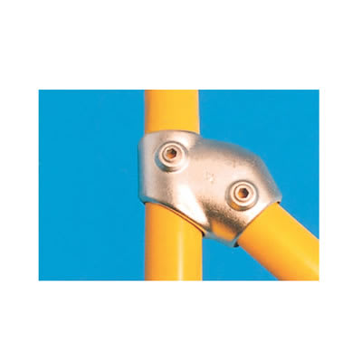Tee Connector - Key Clamp System - Adjustable 30-60° - Galvanised - view 2