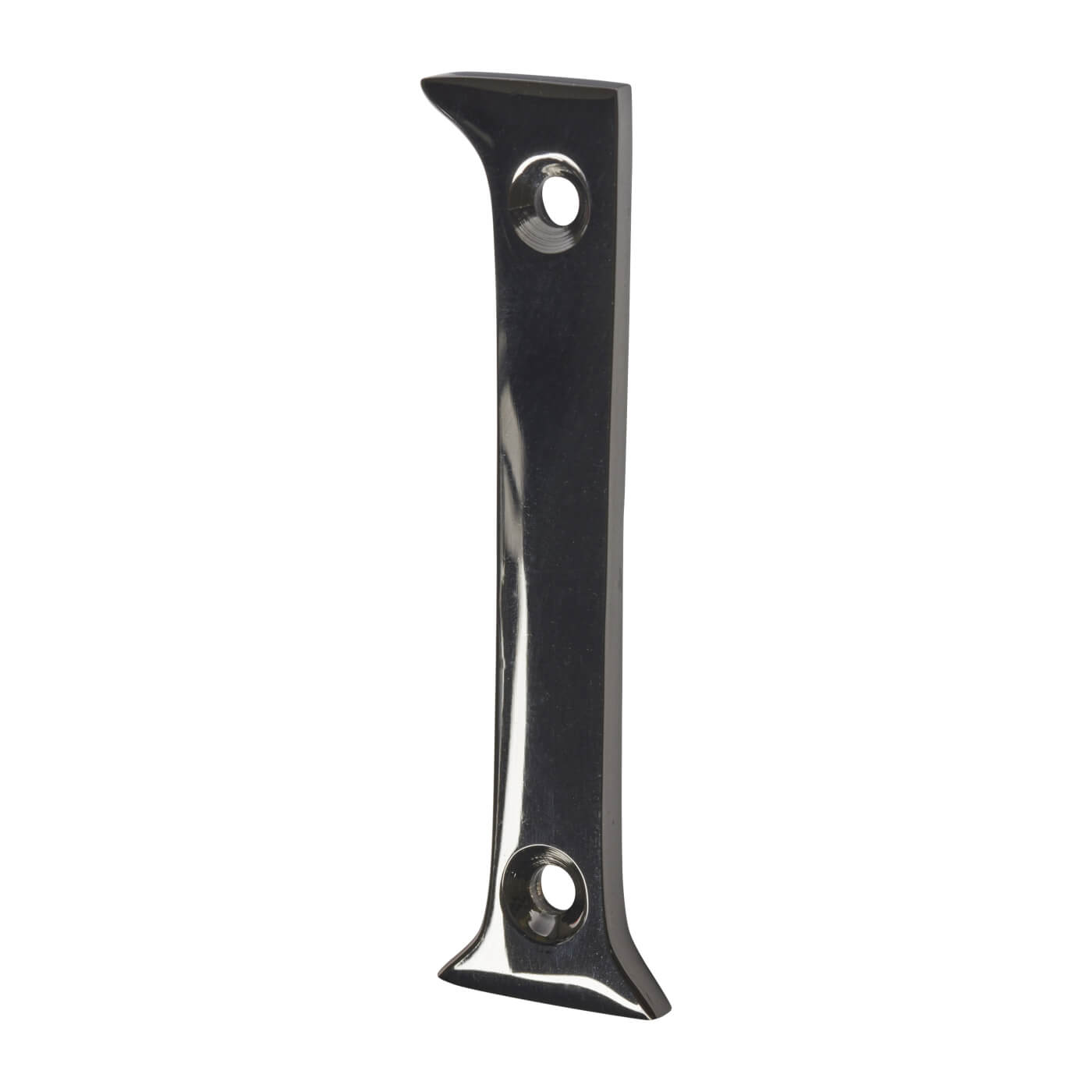 76mm Screw Fix Door Numeral - 1 - Black Nickel - view 2