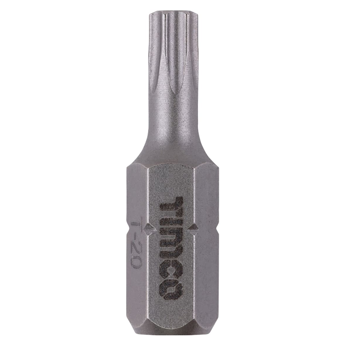 Steel Driver Bits - Torx - T20 - 25mm Length - Pack of 10 - view 2
