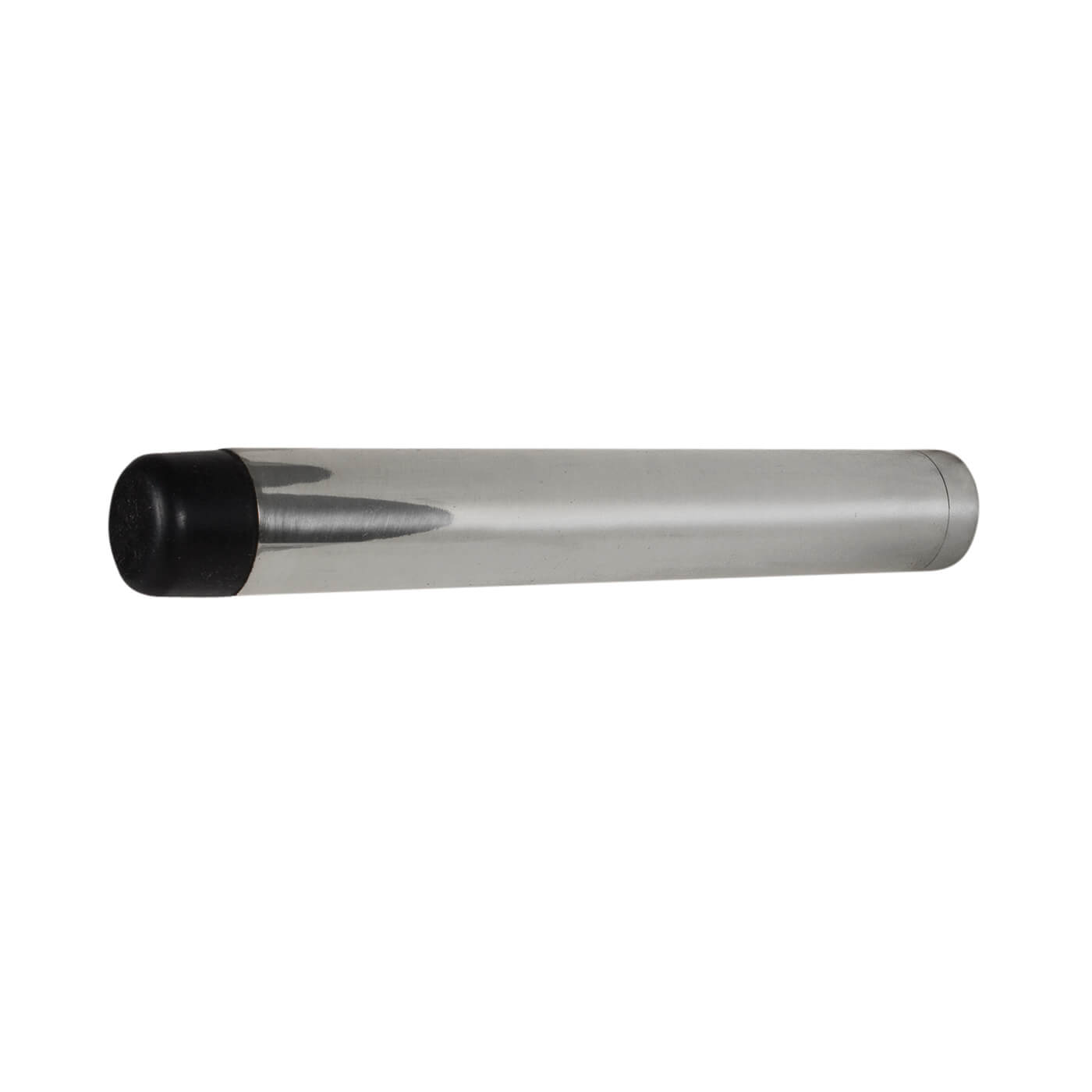Cylinder Pattern Projection Door Stop - 115mm Projection - Polished Chrome - view 2
