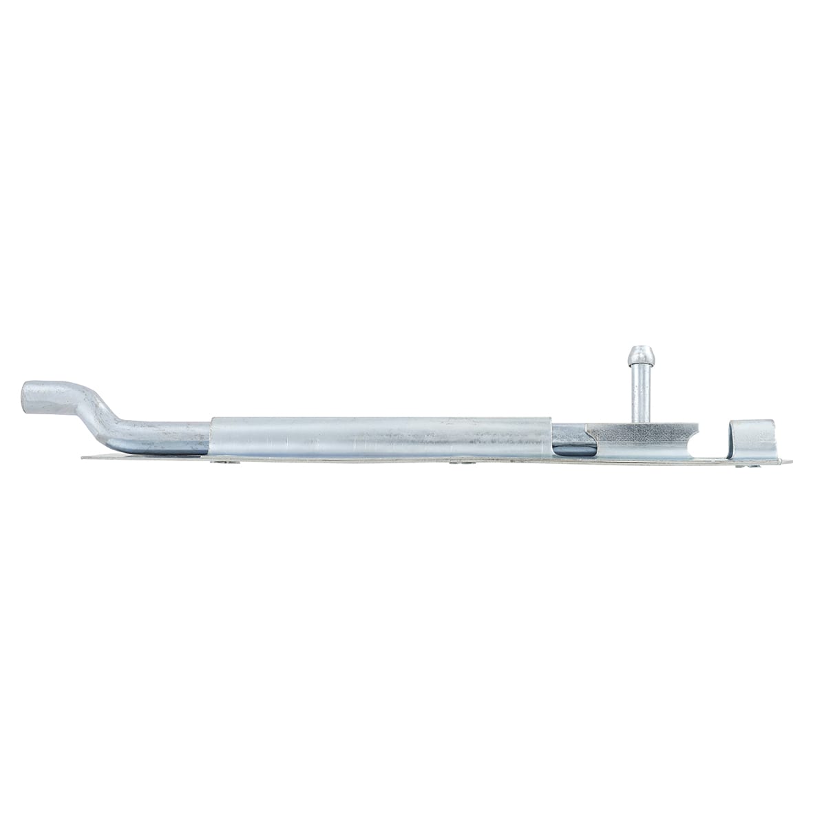 Traditional Tower Gate Bolt - Necked - 200mm Length - Zinc Plated - view 2
