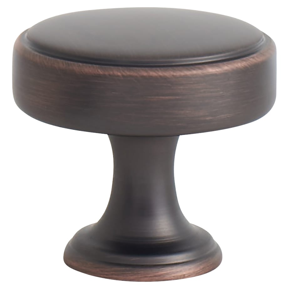 Crofts & Assinder Calgary Round Cabinet Knob - 40mm Diameter - American Copper - view 3