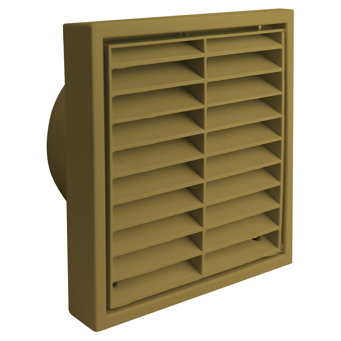 Wall Grille Fixed Shutter - 6"/150mm - Beige - view 2