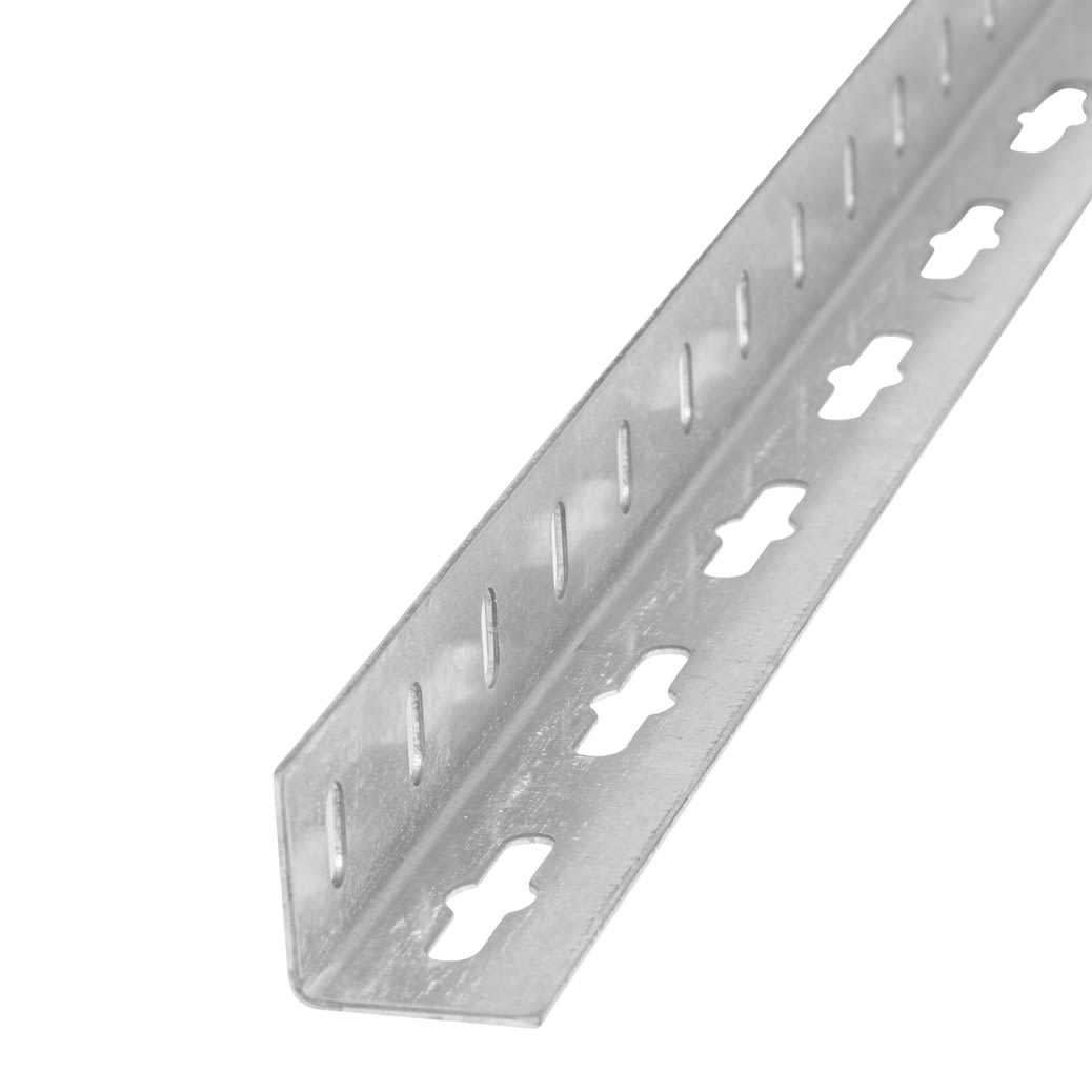 1000mm Steel Drilled Angle - Equal Sided - 23.5 x 23.5 x 1.2mm - Galvanised - view 2