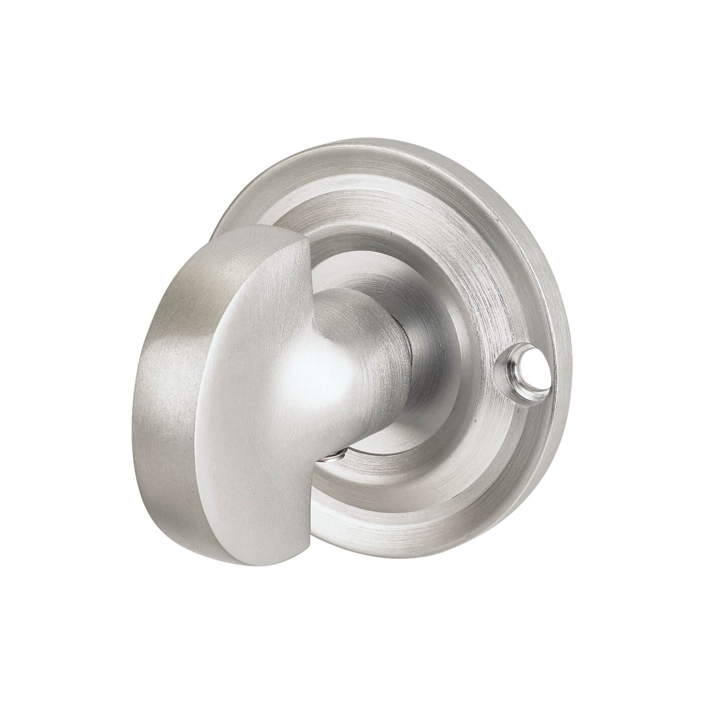 Bathroom Turn & Release - 43mm Diameter - Satin Chrome - view 3