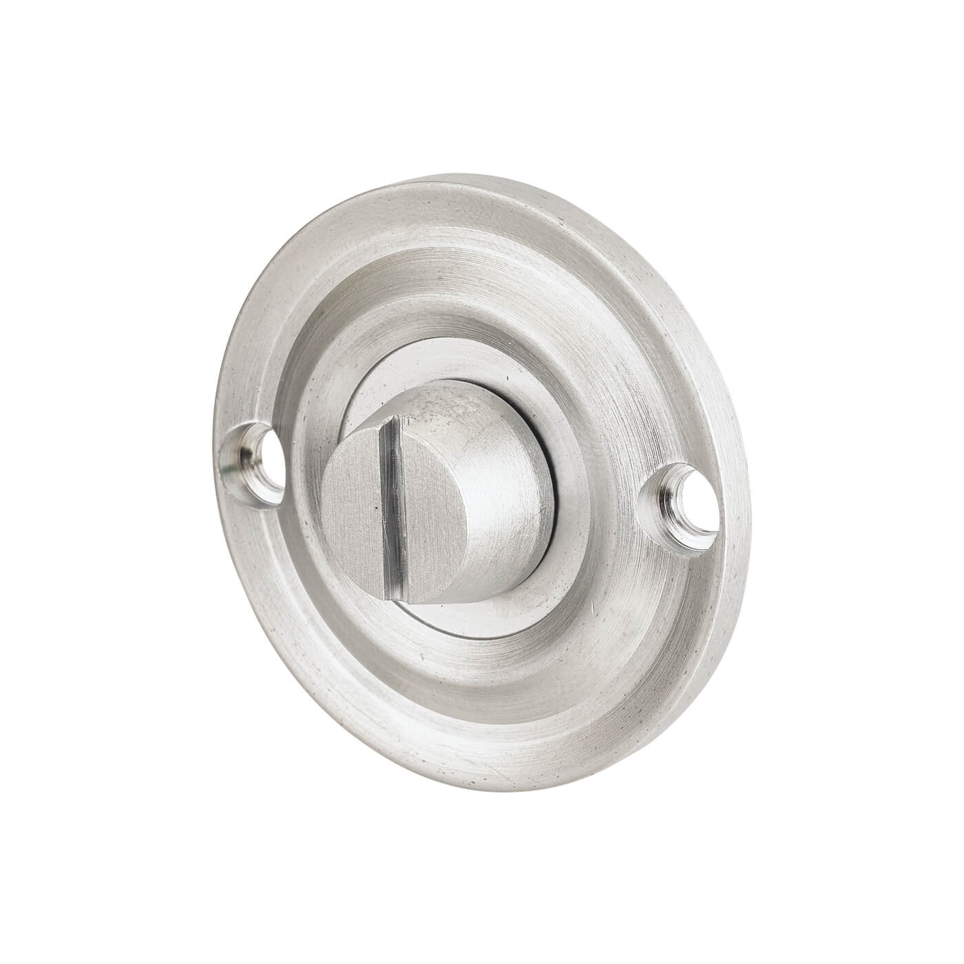 Bathroom Turn & Release - 43mm Diameter - Satin Chrome - view 4
