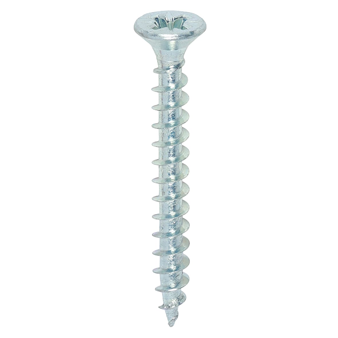 Solo Chippy Pozi Countersunk Wood Screws - 4.0 x 35mm - Zinc Plated - Pack of 200 - view 3