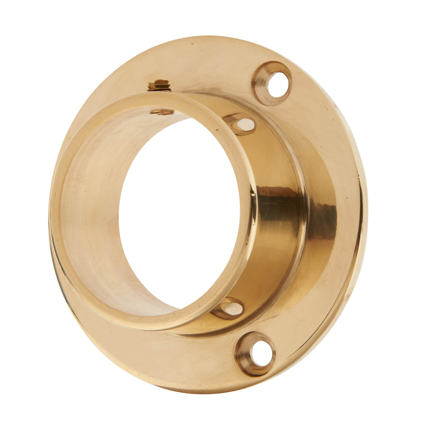 38mm Solid Brass End Socket - Polished - view 2