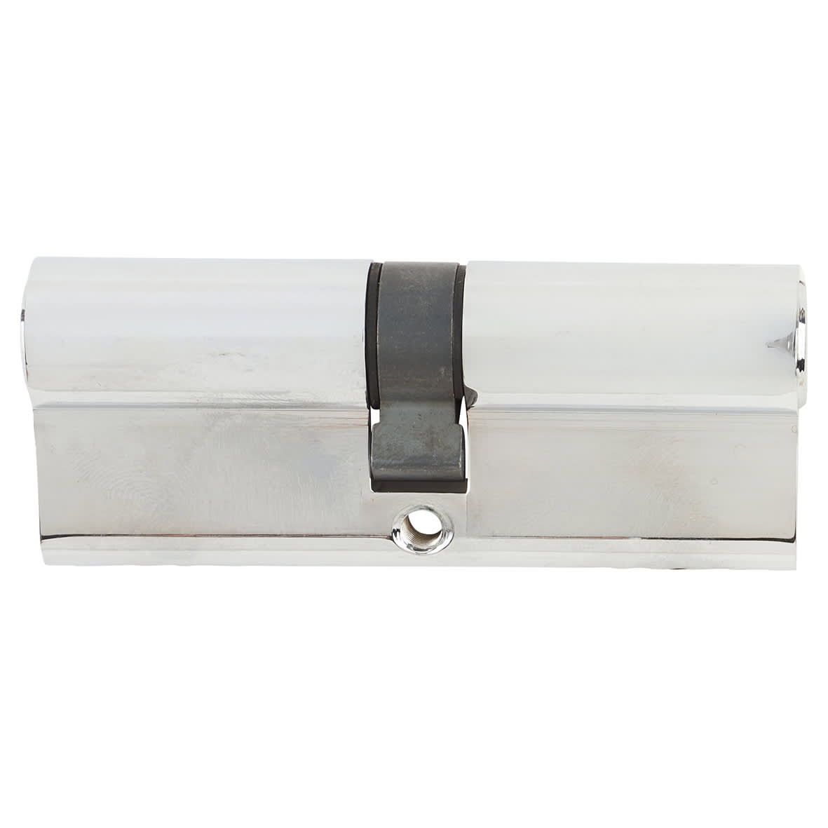 5 Pin 80mm Euro Double Cylinder - 40 + 40mm - Polished Chrome - Keyed to Differ - view 2