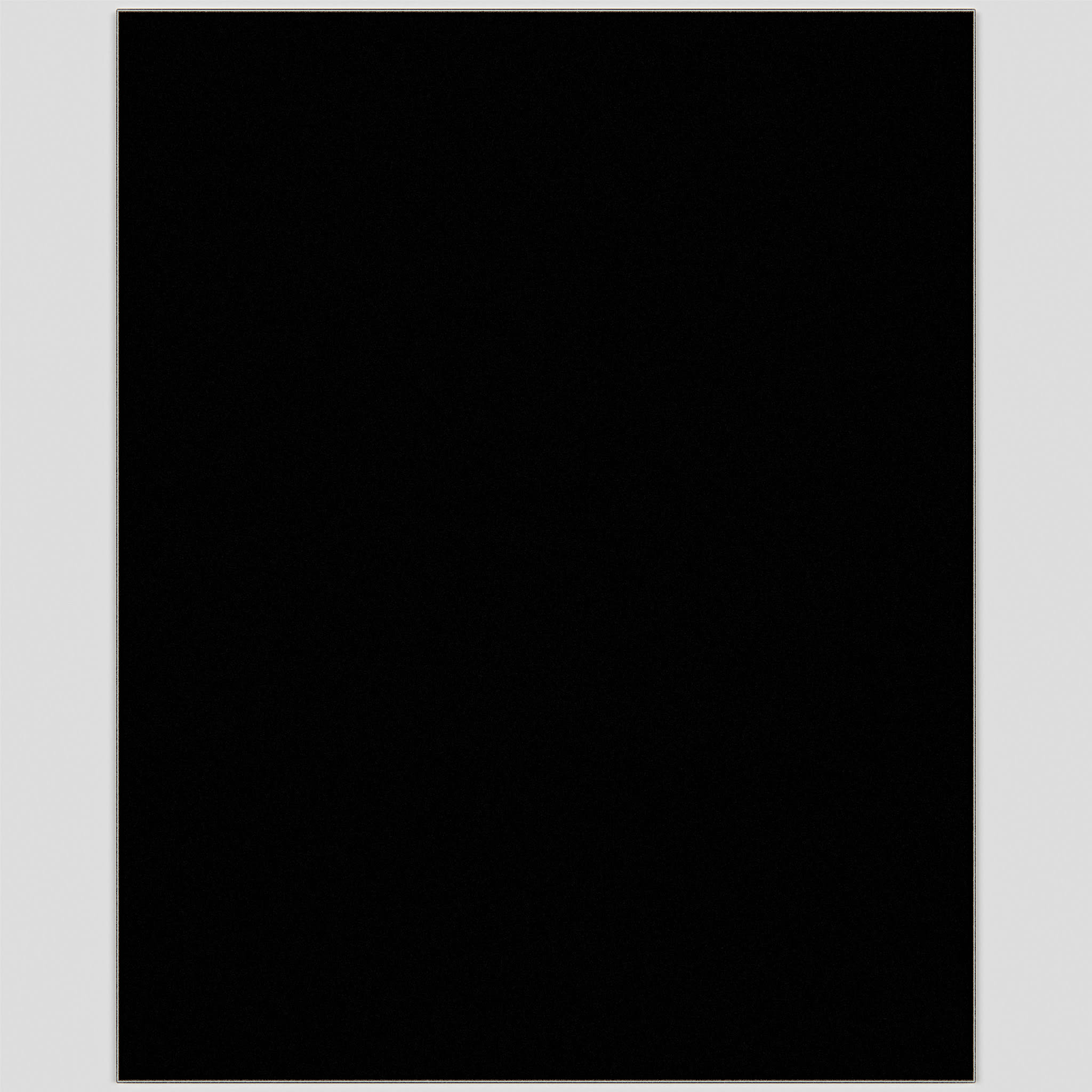 Self Adhesive Glass Kitchen Splashback - 750 x 600mm - Gloss Black - view 2