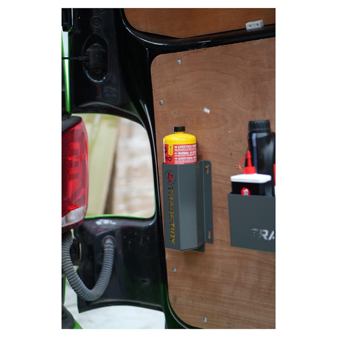 MAPP Gas Cylinder Holder - 110 x 218 x 82mm - Grey - view 5