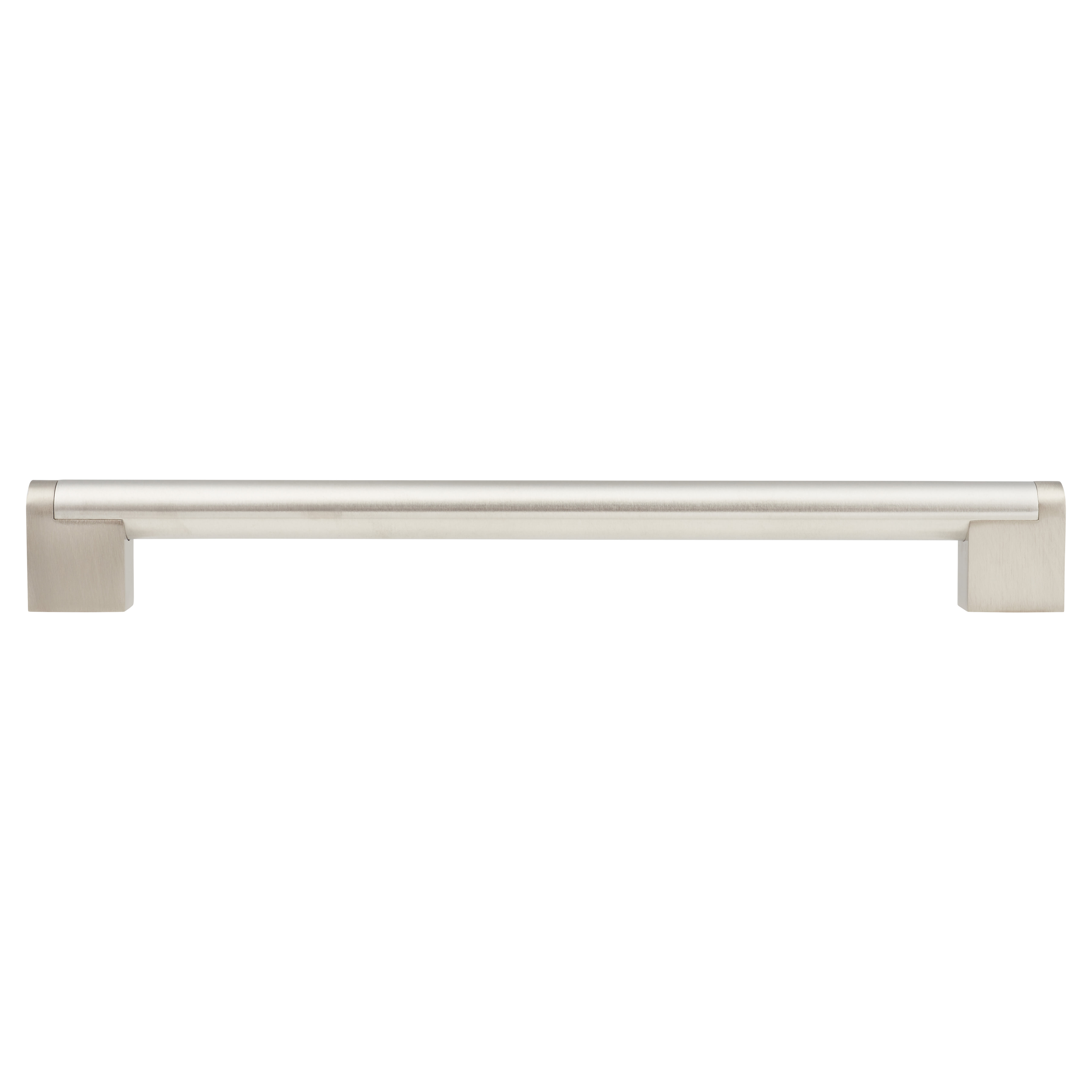 14mm D-Bar Cabinet Pull Handle - 209mm Centres - Brushed Nickel - view 3