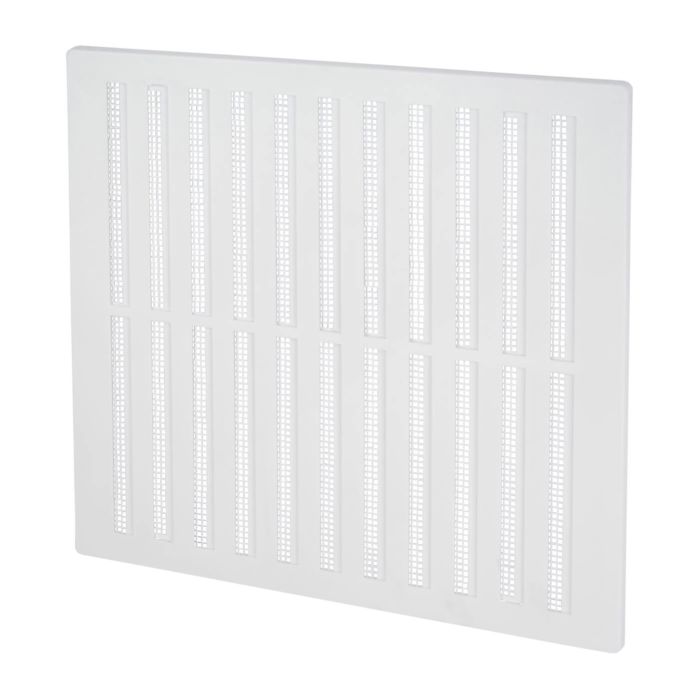 Hit & Miss Vent - 271 x 247mm - 13000mm² Free Air Flow - White Plastic - view 2
