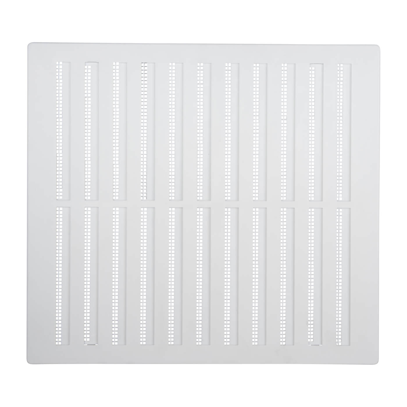 Hit & Miss Vent - 271 x 247mm - 13000mm² Free Air Flow - White Plastic - view 3