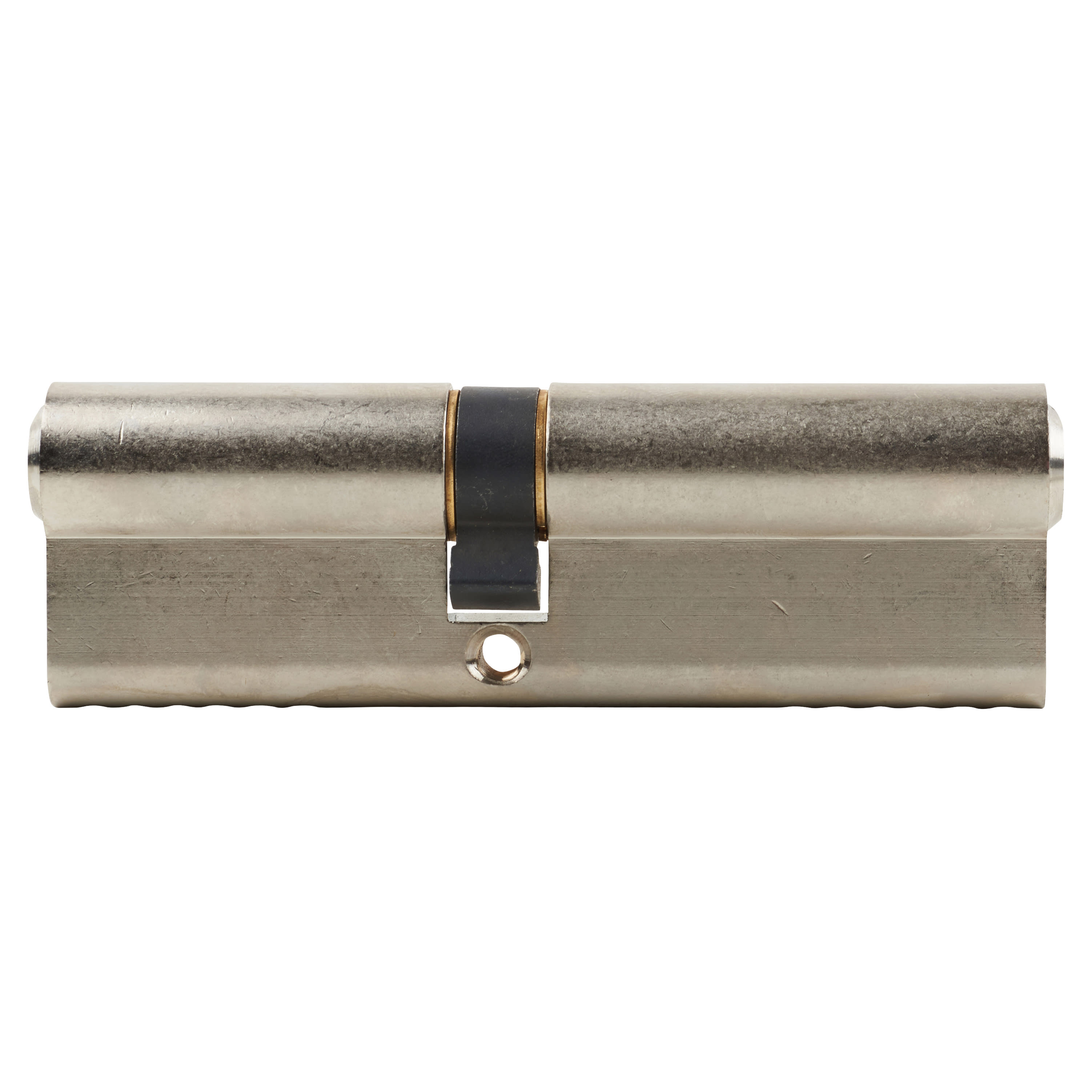 6 Pin 100mm Euro Double Cylinder - 45 + 55mm - Satin Nickel - Keyed to Differ - view 2
