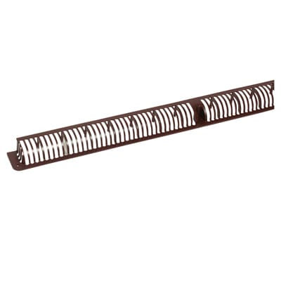 Trimvent XHD16 uPVC/Timber Window Vent - Grille - 352 x 16mm - Brown - view 2