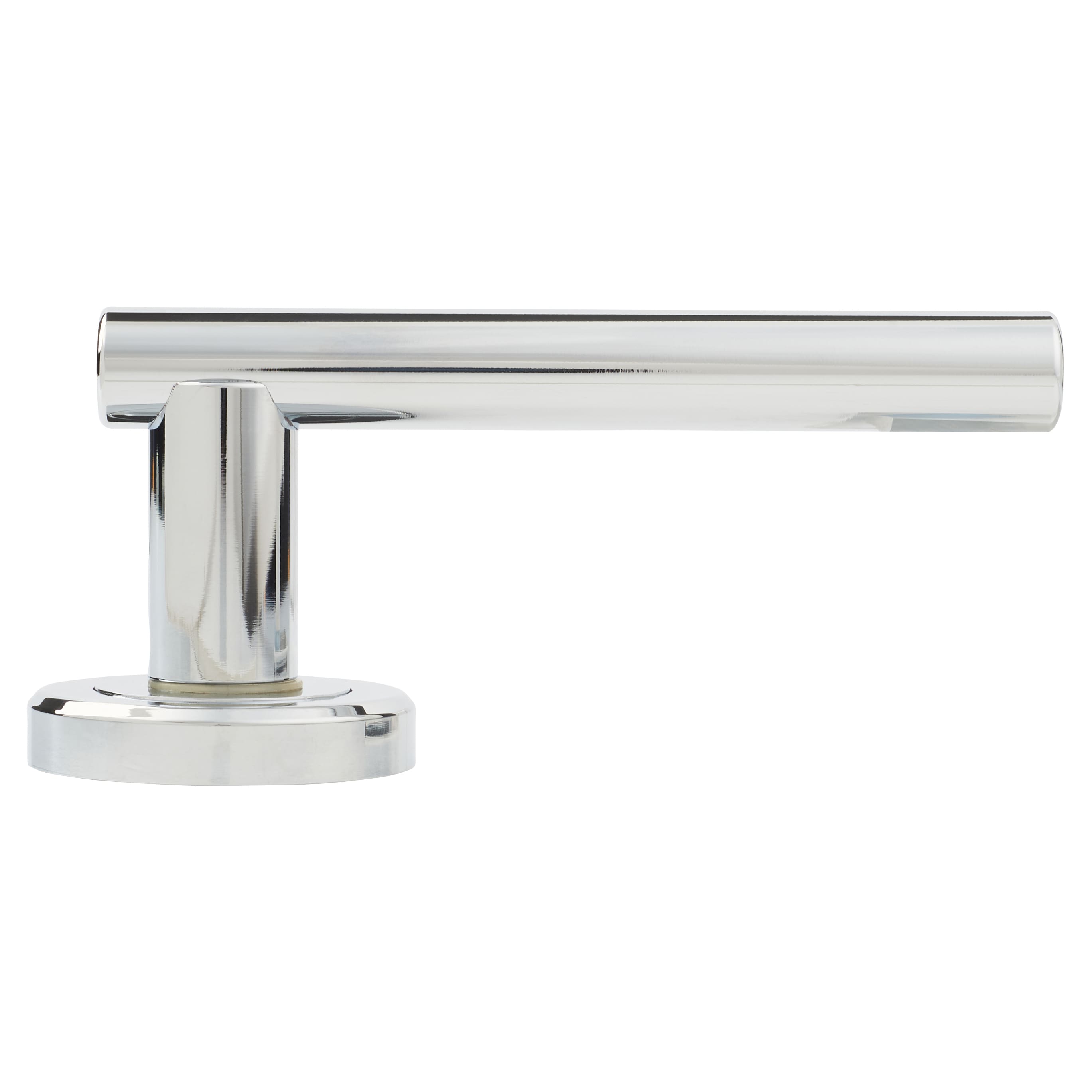 Brass Polished Chrome Door Handles on Round Rose - Philadelphia Range - view 3
