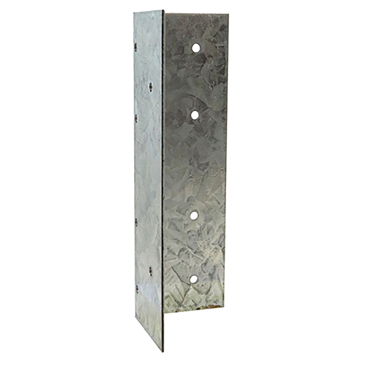 Universal Fence Post Extender - 180 x 60 x 60mm - Galvanised - view 2