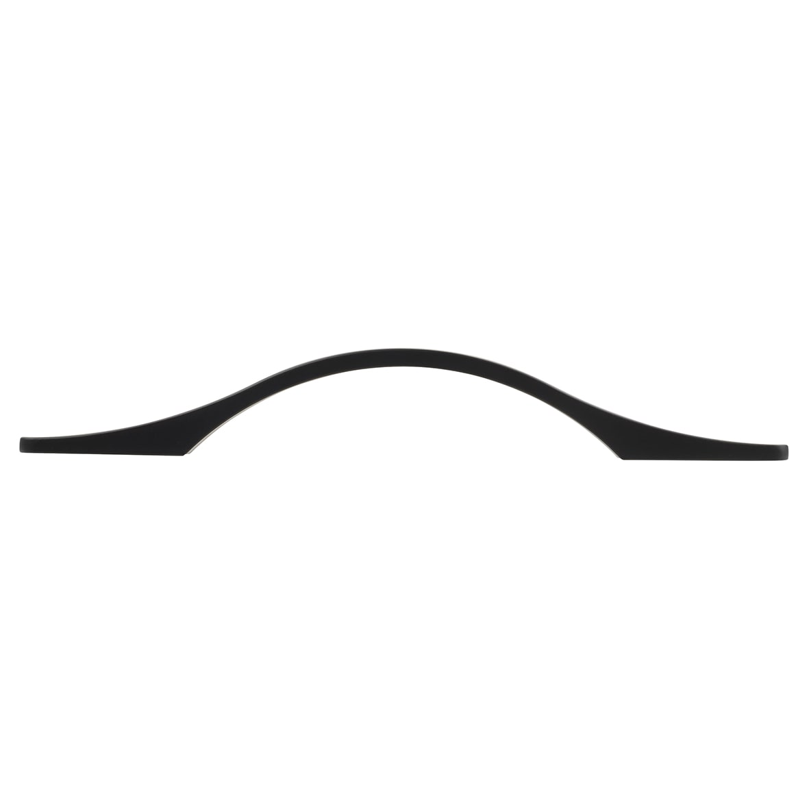 Crofts & Assinder Malvern Bow Cabinet Pull Handle - 128mm Centres - Matt Black - view 2