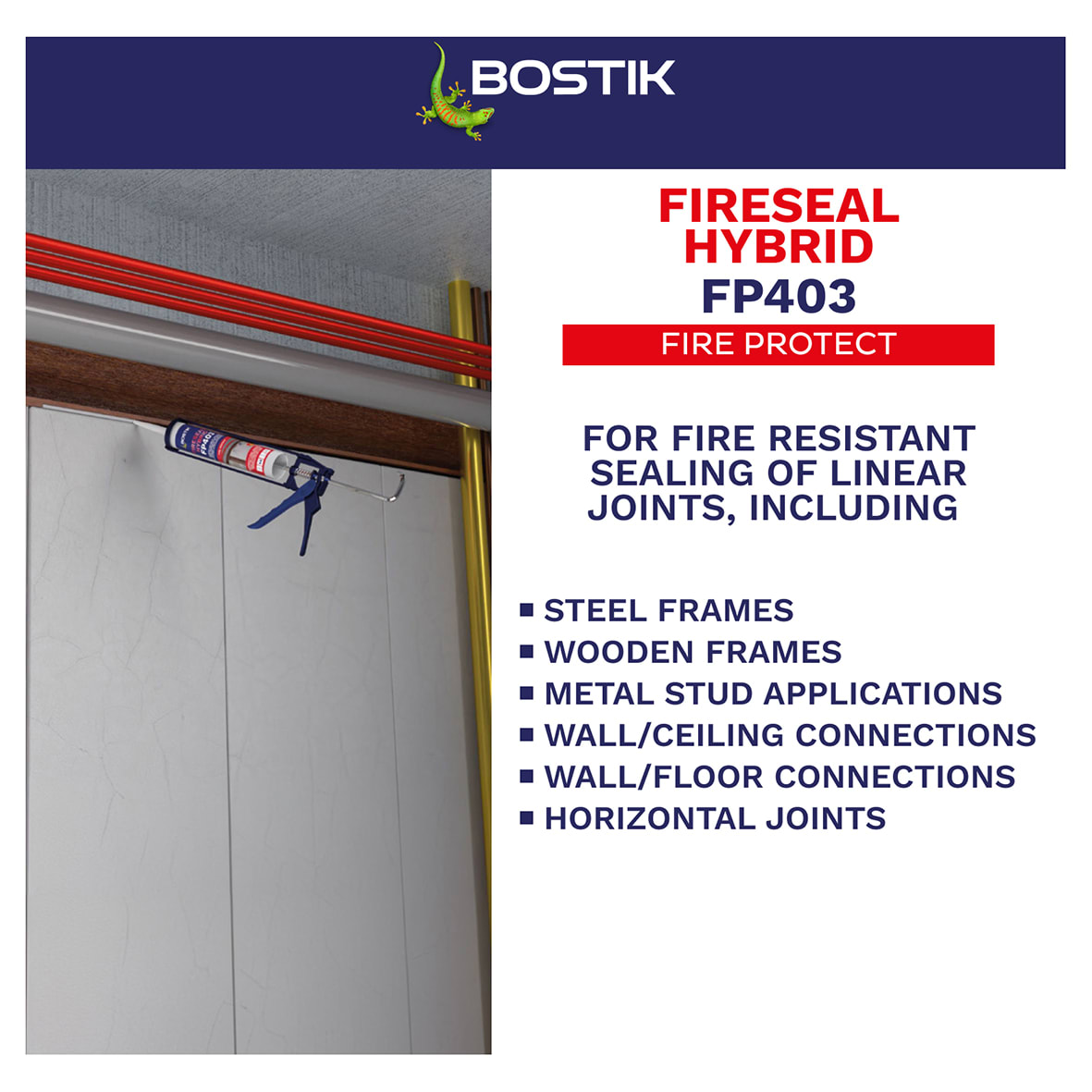 Pro Fireseal Hybrid Sealant - 290ml - Grey - view 5
