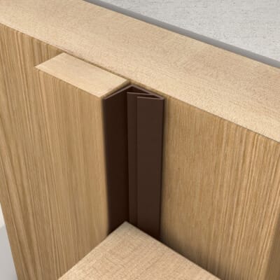 710 Perimeter Seal - 2100mm Length - Brown - Pack of 5 - view 2