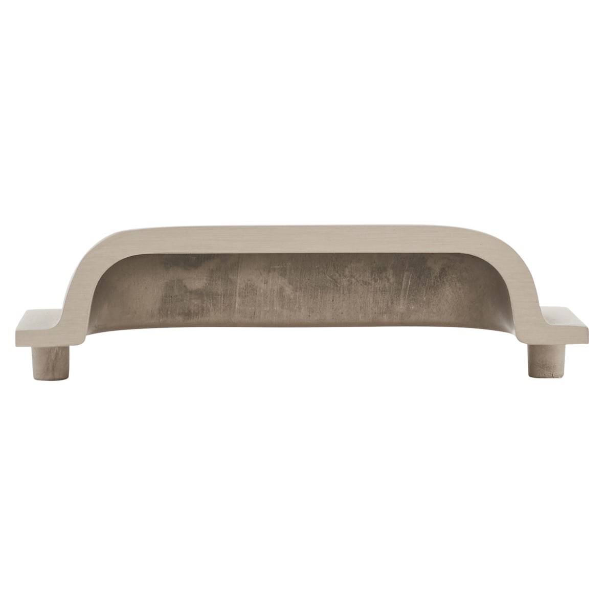 Quantock Cabinet Cup Handle - 96mm Centres - Satin Nickel - view 2