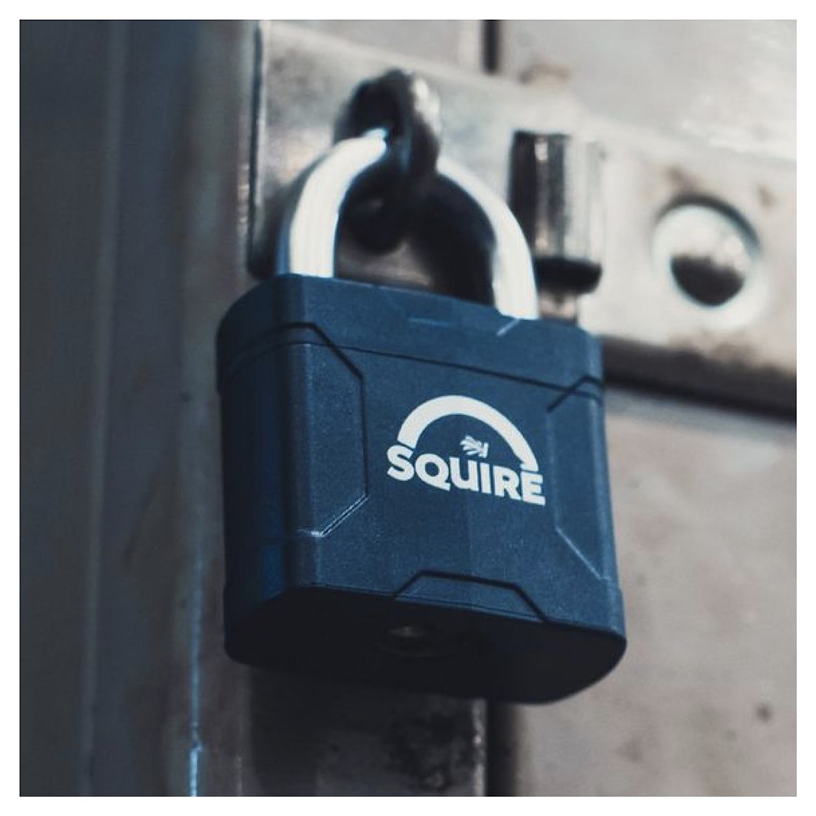 Stronglock Plus 45 Laminated Steel Open Shackle Padlock - 48mm Body - 19 x 20.5mm Shackle - Blue - view 3