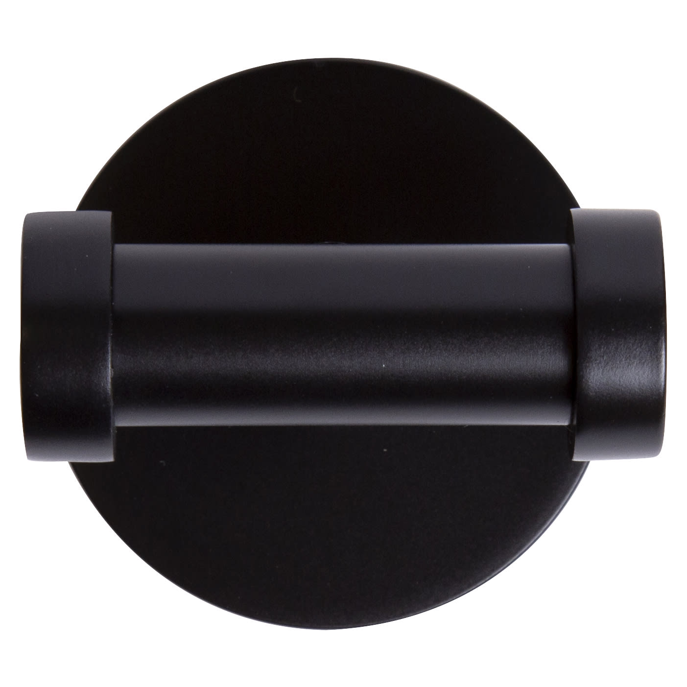 Cygnus Double Robe Hook - 58 x 55mm - Matt Black - view 3